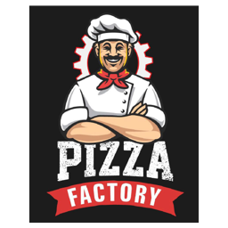 Pizza Factory Börßum logo.